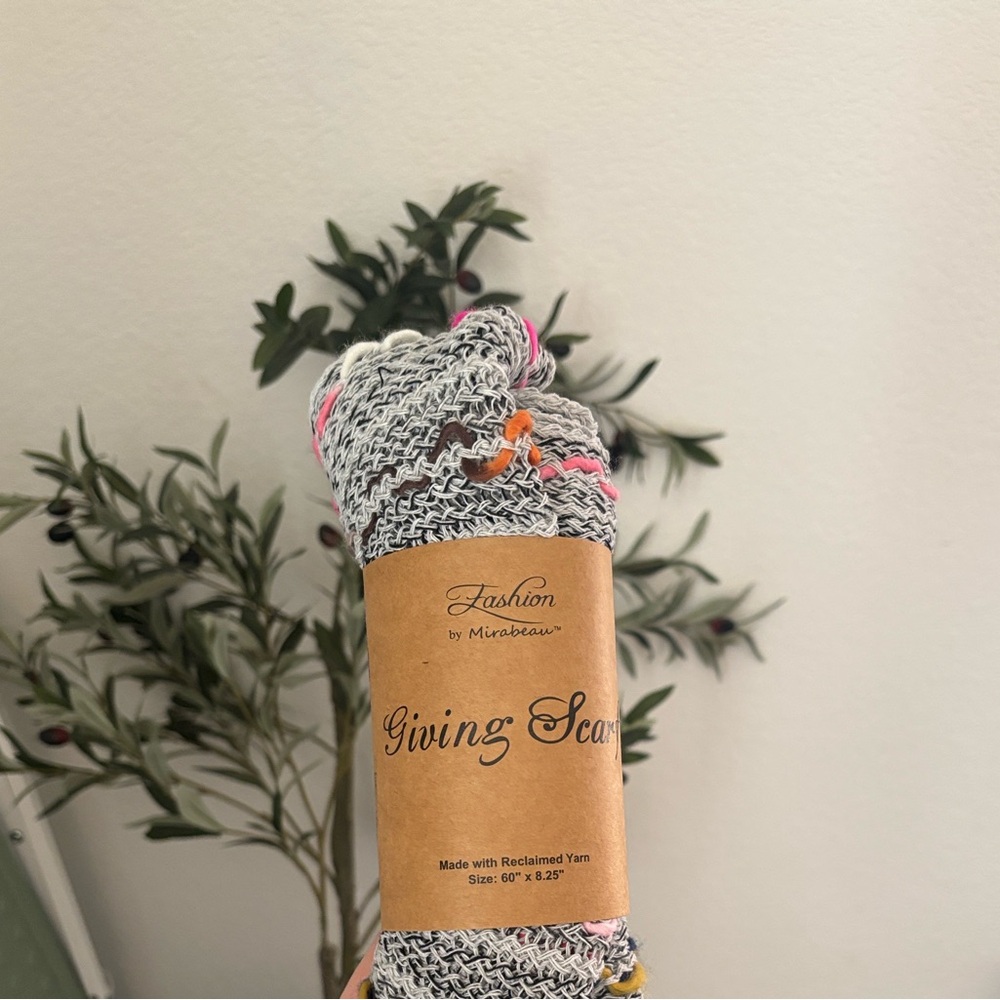 Fashion by Mirabeau giving Scarf